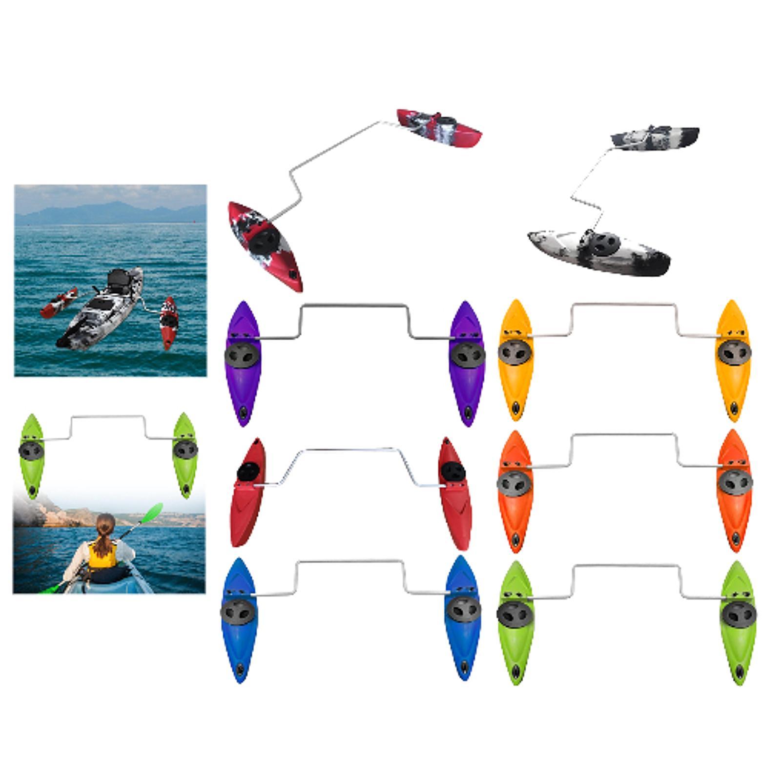 カヤック スタビライザー カヌー アクセサリー アームロッド - Fishing Kayak Seat のレビューと価格