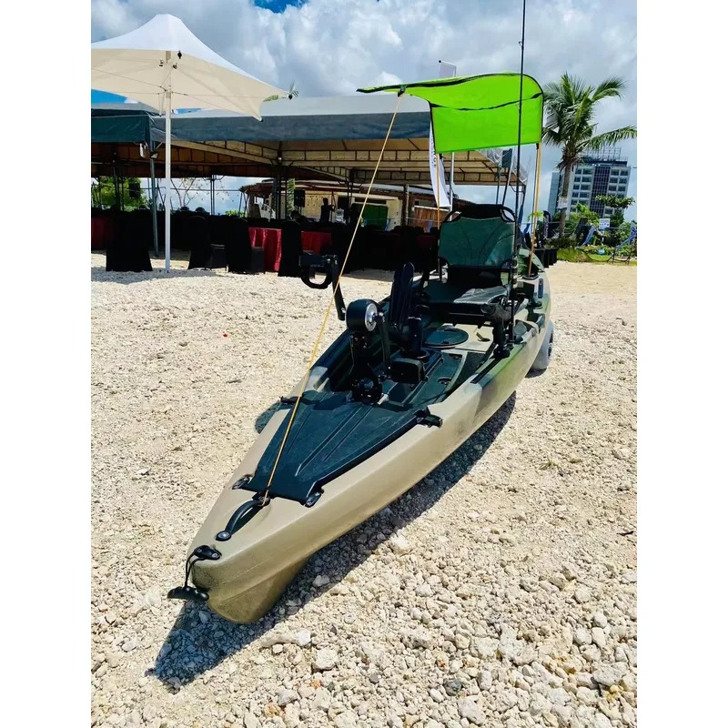シングルペダル電動モーター釣り用モーター カヤック用電動モー - Fishing Kayak Seat のレビューと価格