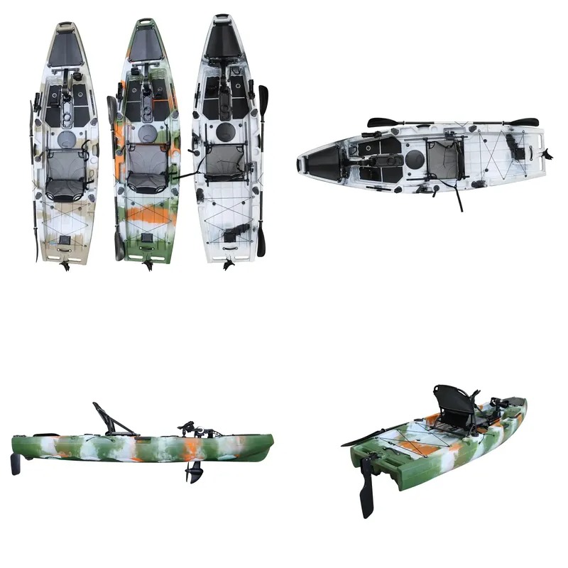 バイキングカヤック シングルシート ペダルカヤック 一人乗り - Fishing Kayak Seat のレビューと価格