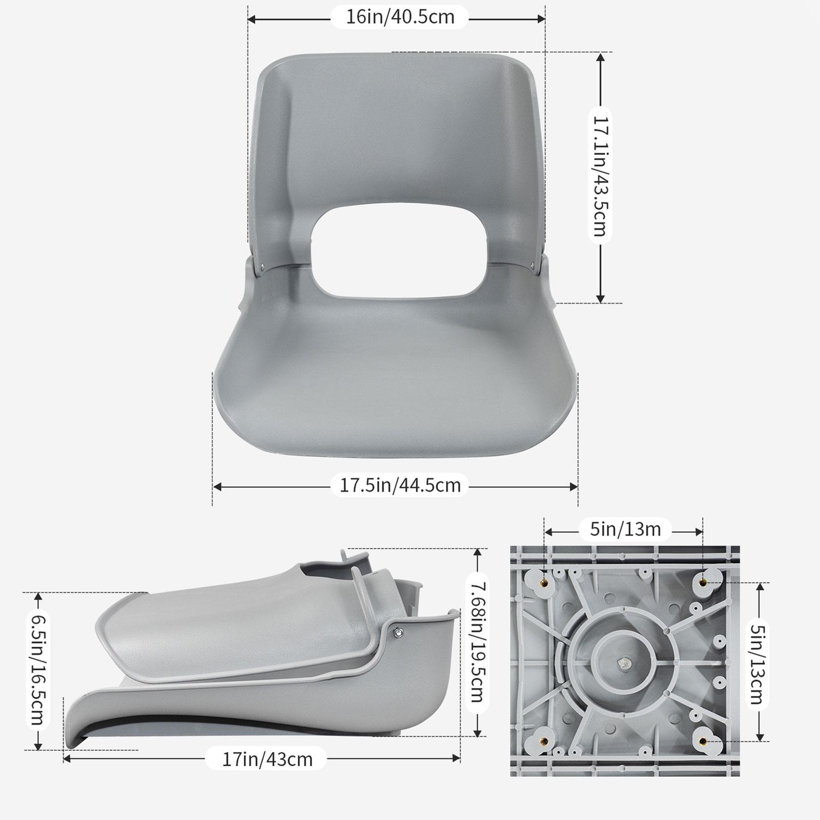 ボートシート 折りたたみ式ハイバックチェア PP素材 簡単設 - Fishing Kayak Seat のレビューと価格