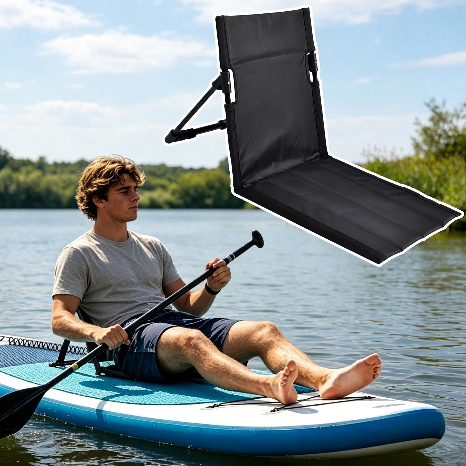 カヤックシートポータブル調節可能な椅子スタンドアップパドルボ - Fishing Kayak Paddle のレビューと価格