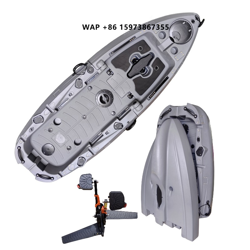 2.5mプロアングラープラスチック折りたたみカヤック、折りた - Fishing Kayak Seat のレビューと価格