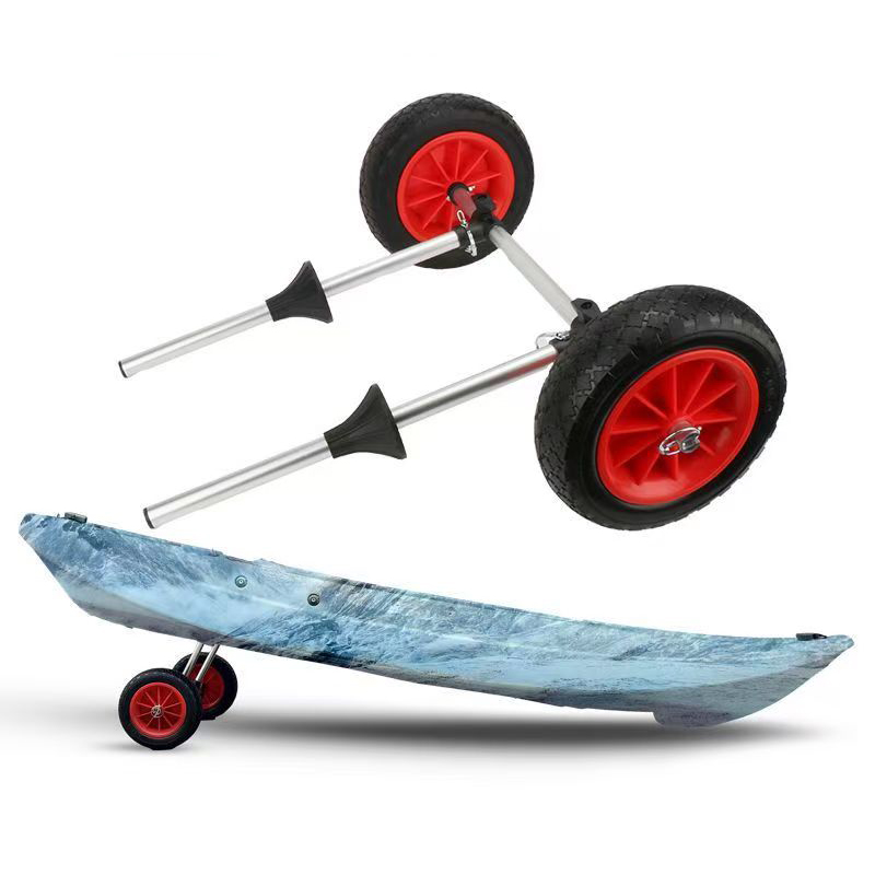 ポータブルカヤックトロリー積載能力折りたたみ式カヤックトロリ - Fishing Kayak Cart のレビューと価格